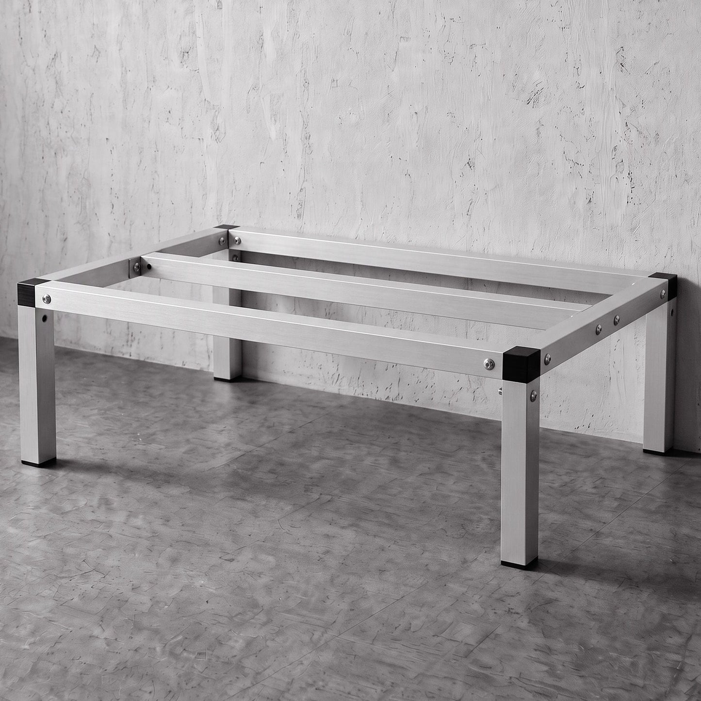 Alona.com.au Tools > Tools Storage > Wall Storage Racks Giantz 61x36cm Aluminum Dunnage Rack Heavy Duty Kitchen Storage Platform
