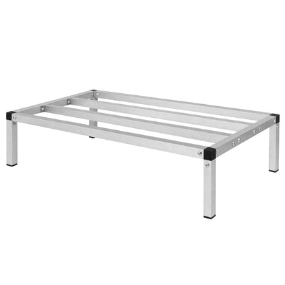 Alona.com.au Tools > Tools Storage > Wall Storage Racks Giantz 91x51cm Aluminum Dunnage Rack Heavy Duty Kitchen Storage Platform
