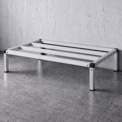 Alona.com.au Tools > Tools Storage > Wall Storage Racks Giantz 91x51cm Aluminum Dunnage Rack Heavy Duty Kitchen Storage Platform