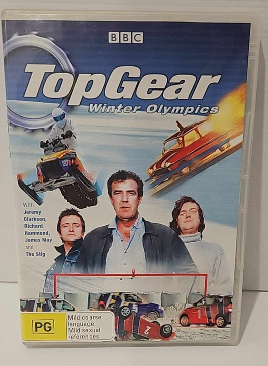 Alona.com.au Top Gear Winter Olympics DVD Region 4 Jeremy Clarkson