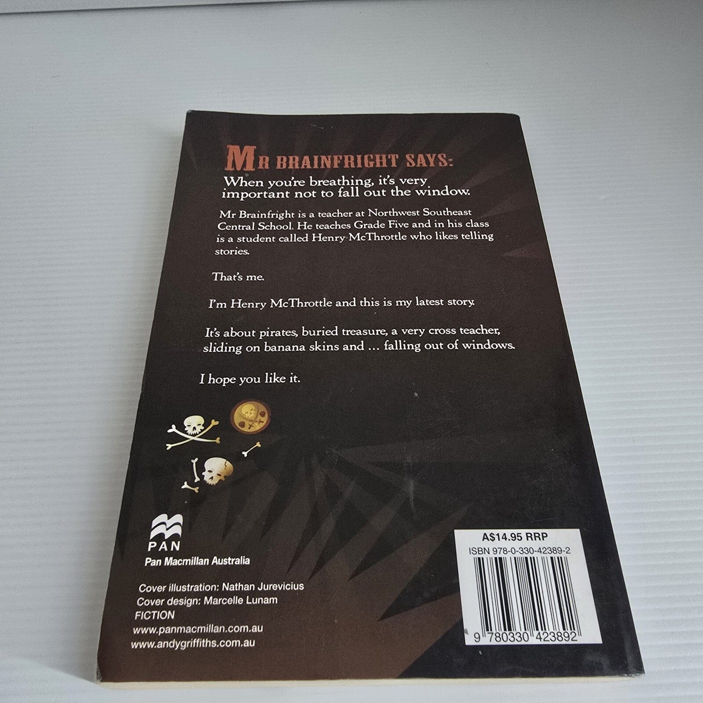 Alona.com.au Treasure Fever By Andy Griffiths - Schooling Around, Paperback