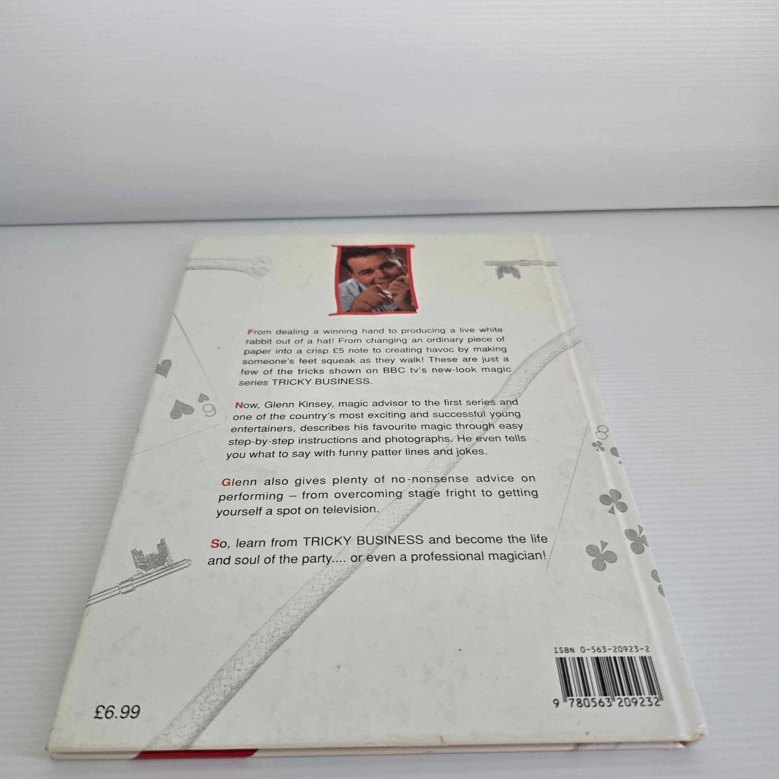 Alona.com.au Tricky Business by Glenn Kinsey (Hardcover 1990) Magic Tricks