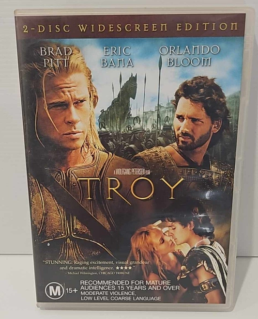 Alona.com.au Troy (DVD, 2004) 2-Disc Widescreen Edition - Region 4