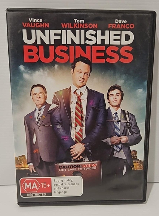 Alona.com.au Unfinished Business (DVD, 2015) Vince Vaughn R4