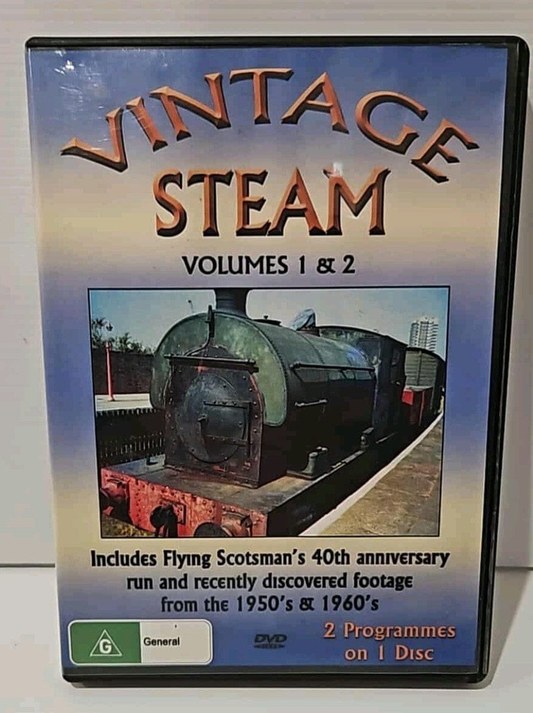 Alona.com.au Vintage Steam  (DVD) Region 0 Very Good Condition
