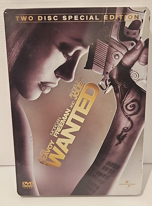 Alona.com.au Wanted (Steelbook) (DVD, 2008)  Region 4