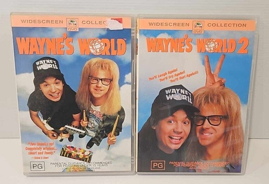 Alona.com.au Wayne's World DVD 1 And 2 Free Post
