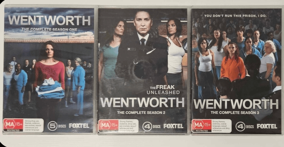 Alona.com.au Wentworth - Season 1 2 3 Complete Box Set Bundle (Region 4) DVD Tv Show