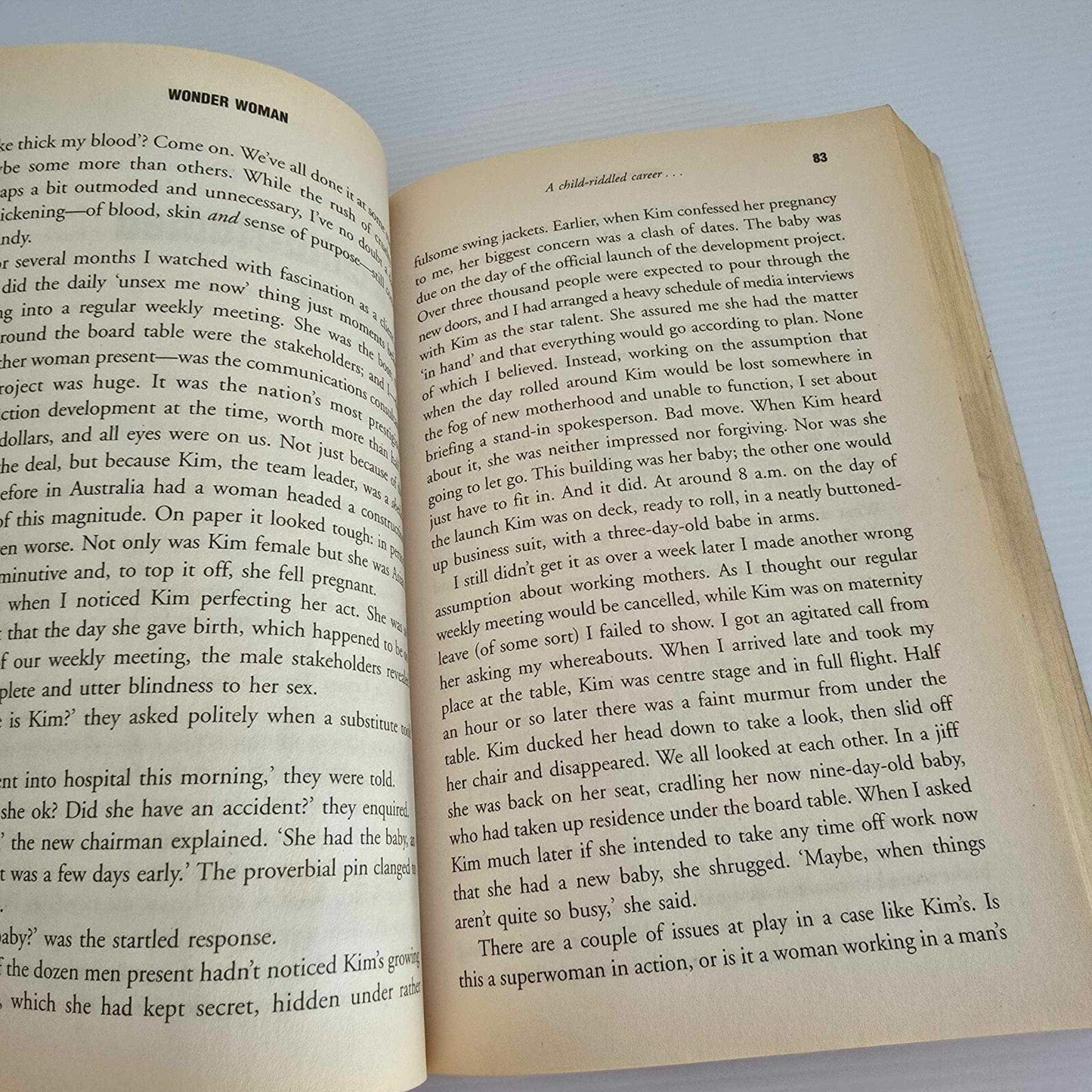 Alona.com.au Wonder Woman: The Myth of Having it All by Virginia Haussegger (Paperback 2005)