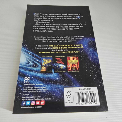 Alona.com.au Zombie Bums from Uranus by Andy Griffiths Based on a true story - Paperback 2018