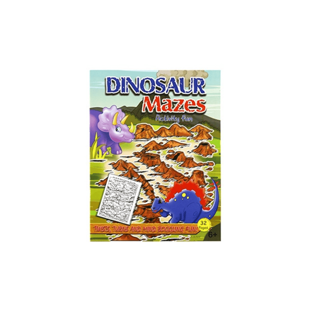 Alona Retail Store Activity Book Dinosaur Children Activity Book Puzzles A4 Maze Kids Minds Stimulation 32 Pages