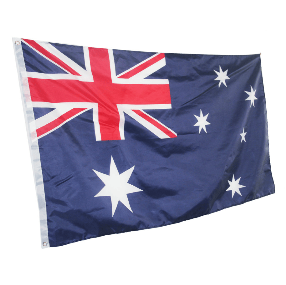 Alona Retail Store Flag Large Oz Australian Aussie Flag Australia Day Heavy Duty Outdoor 90cm x 180cm