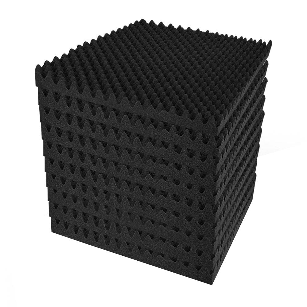 Alpha Audio & Video > Musical Instrument & Accessories > Audio Accessories Alpha Acoustic Foam 20pcs 50x50x5cm Sound Absorption Proofing Panels Eggshell