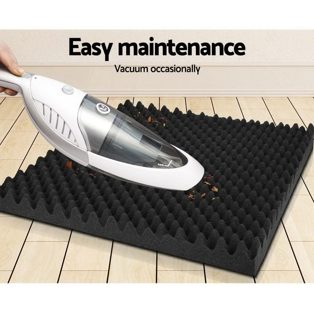 Alpha Audio & Video > Musical Instrument & Accessories > Audio Accessories Alpha Acoustic Foam 20pcs 50x50x5cm Sound Absorption Proofing Panels Eggshell