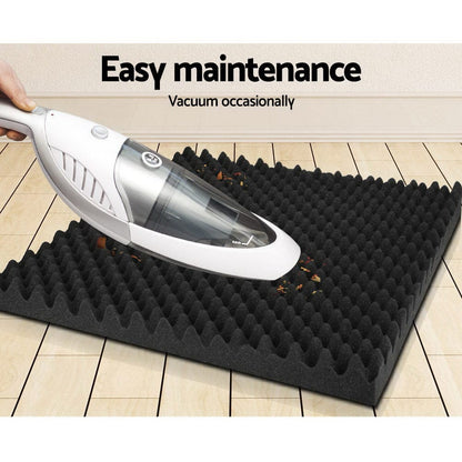 Alpha Audio & Video > Musical Instrument & Accessories > Audio Accessories Alpha Acoustic Foam 20pcs 50x50x5cm Sound Absorption Proofing Panels Eggshell