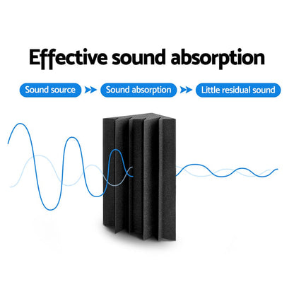 Alpha Audio & Video > Musical Instrument & Accessories > Audio Accessories Alpha Acoustic Foam 20pcs Corner Bass Trap Sound Absorption Proofing Treatment