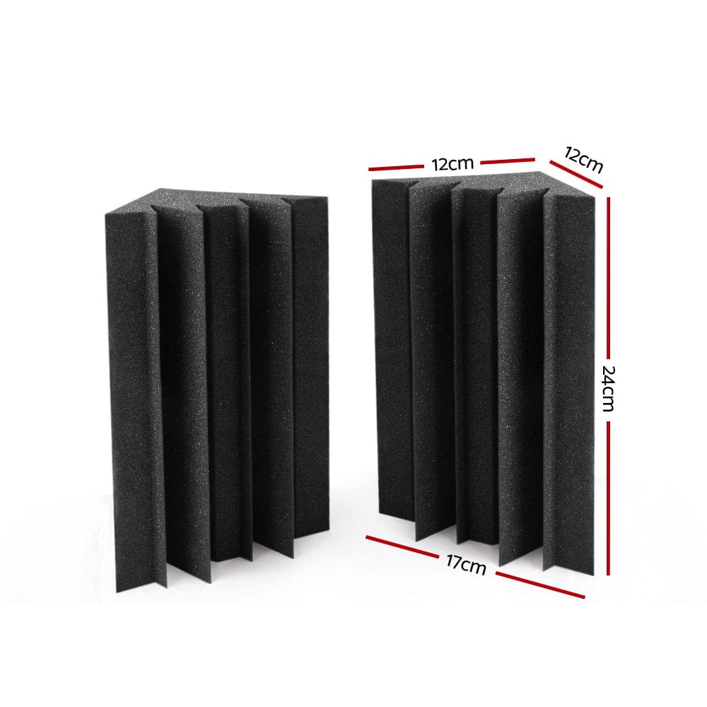 Alpha Audio & Video > Musical Instrument & Accessories > Audio Accessories Alpha Acoustic Foam 20pcs Corner Bass Trap Sound Absorption Proofing Treatment