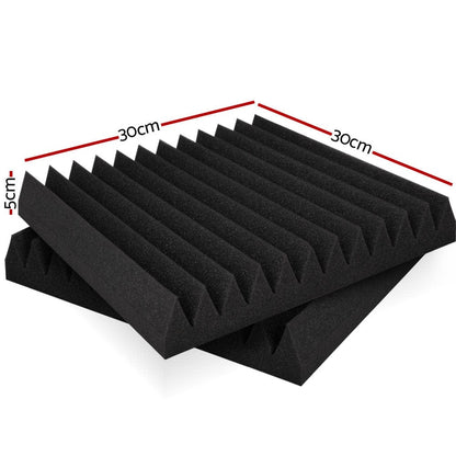 Alpha Audio & Video > Musical Instrument & Accessories > Audio Accessories Alpha Acoustic Foam 40pcs 30x30x5cm Sound Absorption Proofing Panel Studio Wedge