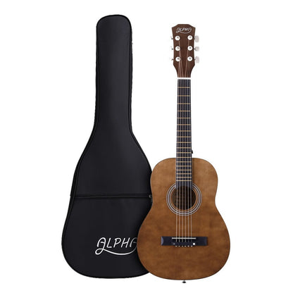 Alpha Audio & Video > Musical Instrument & Accessories > Guitars Alpha 31" Steel String Acoustic Guitar Portable