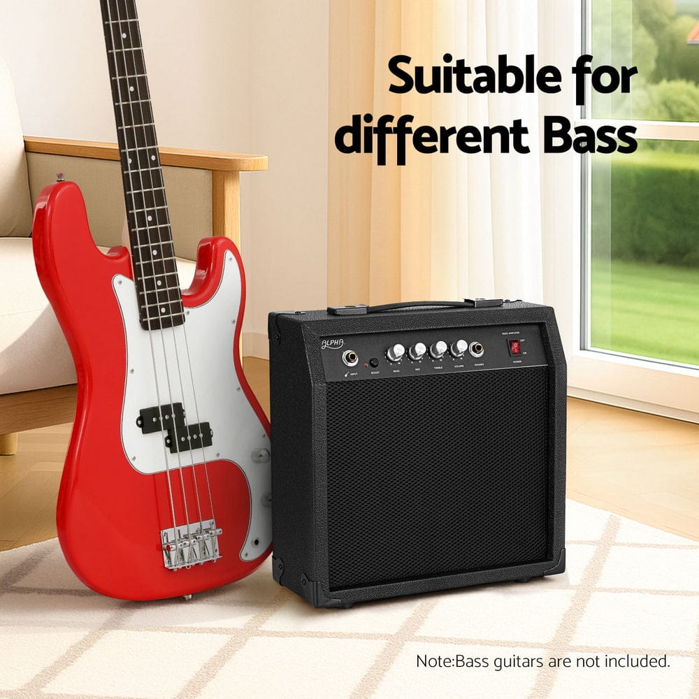 Alpha Audio & Video > Musical Instrument & Accessories > Guitars Alpha 40W Bass Guitar Amplifier Portable