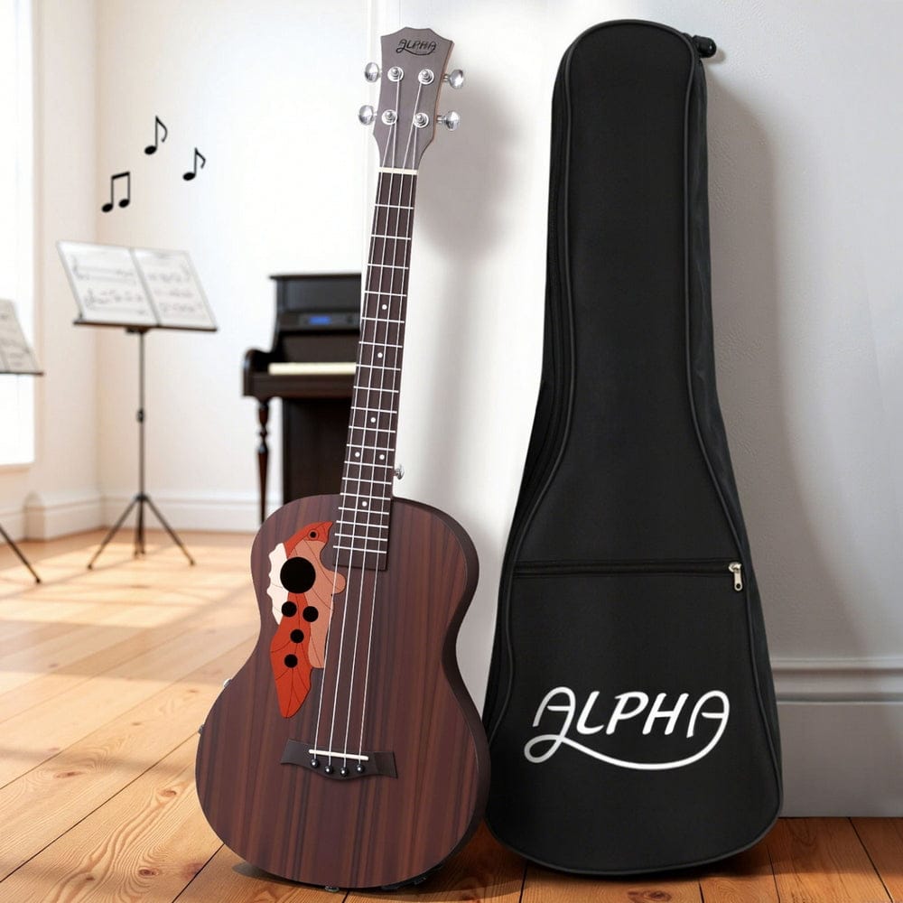 Alpha Audio & Video > Musical Instrument & Accessories > Guitars Alpha Ukulele 30 Inch with EQ 18 Frets