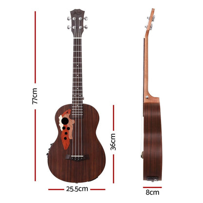 Alpha Audio & Video > Musical Instrument & Accessories > Guitars Alpha Ukulele 30 Inch with EQ 18 Frets