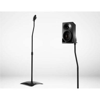 Alpha Audio & Video > Speakers > Speaker Accessories Alpha Speaker Stand 75-112cm Adjustable Height Surround Sound Studio Home 2pcs