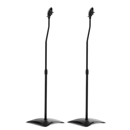 Alpha Audio & Video > Speakers > Speaker Accessories Alpha Speaker Stand 75-112cm Adjustable Height Surround Sound Studio Home 2pcs