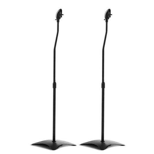 Alpha Audio & Video > Speakers > Speaker Accessories Alpha Speaker Stand 75-112cm Adjustable Height Surround Sound Studio Home 2pcs