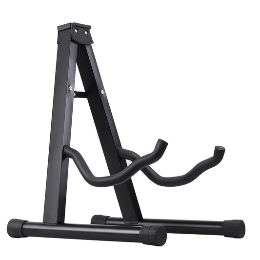 Alpha Sports & Fitness > Bikes & Accessories > Bicycle Stands & Storage Alpha Guitar Stand Folding Portable Floor Rack Holder