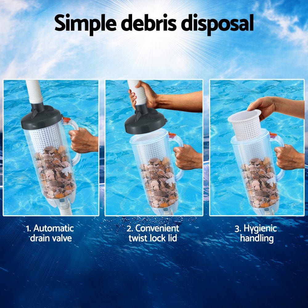 Aqua Buddy Home & Garden > Pool & Accessories > Pool Covers & Accessories Aqua Buddy Pool Leaf Canister Cleaner Suction Catcher In-ground Swimming Pools