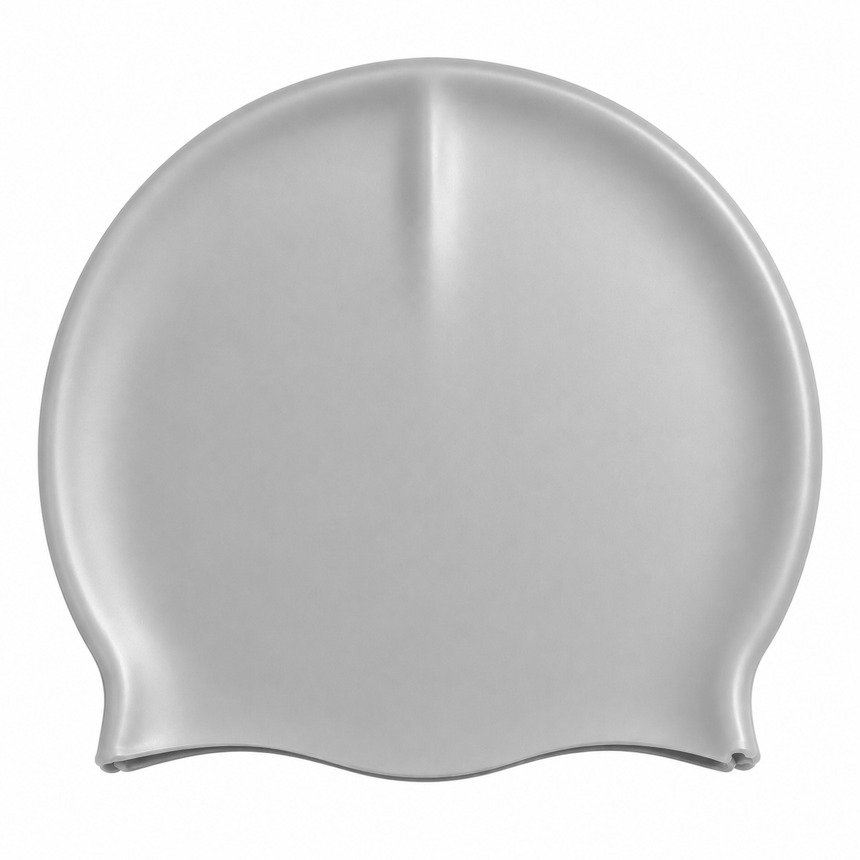 Aquamania Swim Cap Grey 1pc Silicone Swim Cap Swimming 4 Asstorted Colours Adult Male Female Waterproof