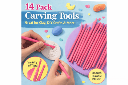 Art Boxd Home & Garden > Hobbies > Arts & Crafts 14PCS Carvers Clay Sculpting Carving Pottery Tool Plastic Modeling DIY Sculpture