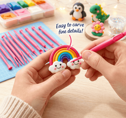 Art Boxd Home & Garden > Hobbies > Arts & Crafts 14PCS Carvers Clay Sculpting Carving Pottery Tool Plastic Modeling DIY Sculpture