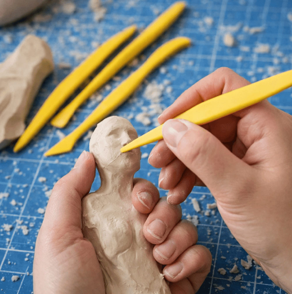 Art Boxd Home & Garden > Hobbies > Arts & Crafts 7PCS Carvers Clay Sculpting Carving Pottery Tool Plastic Modeling DIY Sculpture