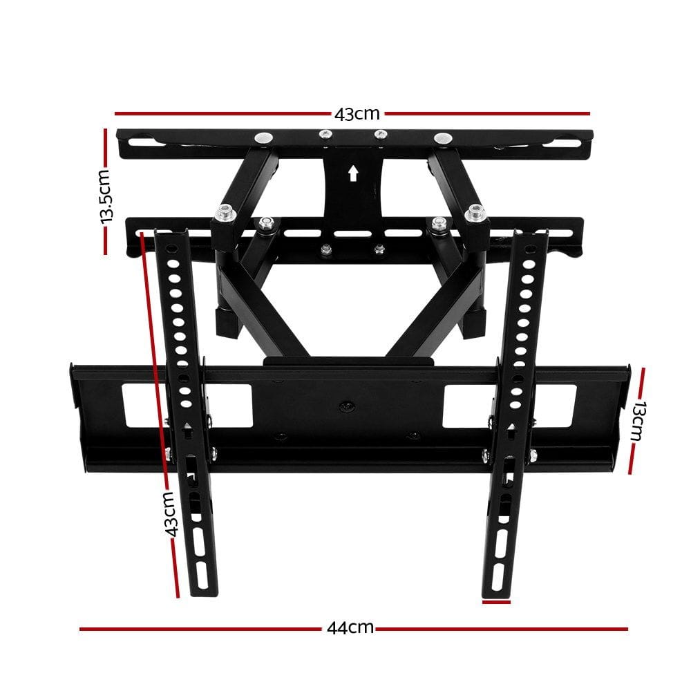 Artiss Appliances > TV > TVs & Accessories Artiss TV Wall Mount Bracket for 23"-55" LED LCD Full Motion Dual Strong Arms