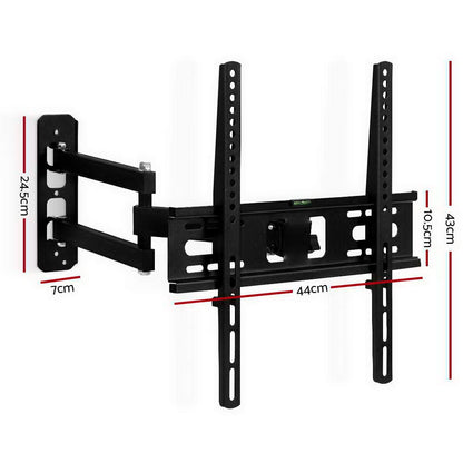 Artiss Appliances > TV > TVs & Accessories Artiss TV Wall Mount Bracket for 23"-55" LED LCD TVs Full Motion Strong Arms