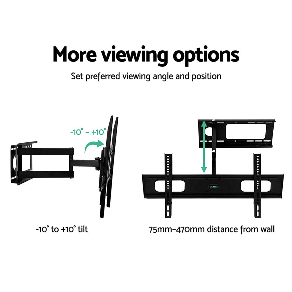 Artiss Appliances > TV > TVs & Accessories Artiss TV Wall Mount Bracket for 32"-70" LED LCD TVs Full Motion Strong Arms