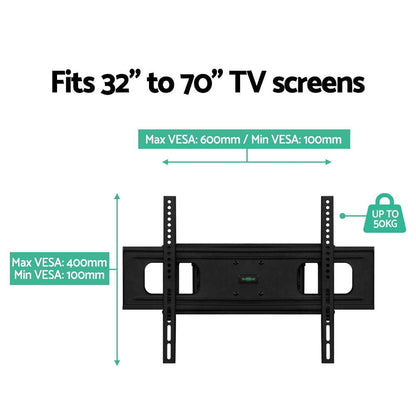 Artiss Appliances > TV > TVs & Accessories Artiss TV Wall Mount Bracket for 32"-70" LED LCD TVs Full Motion Strong Arms