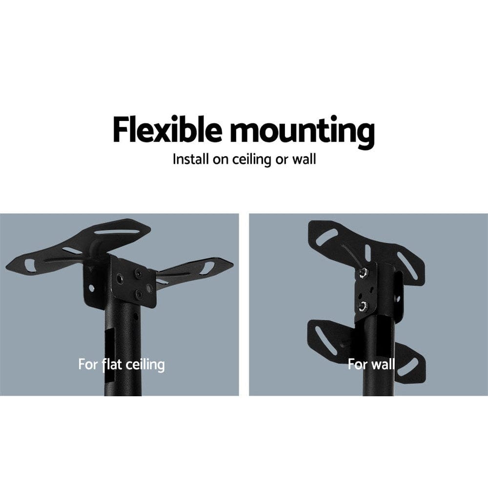 Artiss Appliances > TV > TVs & Accessories Artiss TV Wall Mount Bracket for 32"-75" LED LCD TVs Full Motion Ceiling Mounted