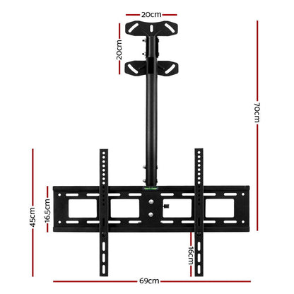 Artiss Appliances > TV > TVs & Accessories Artiss TV Wall Mount Bracket for 32"-75" LED LCD TVs Full Motion Ceiling Mounted
