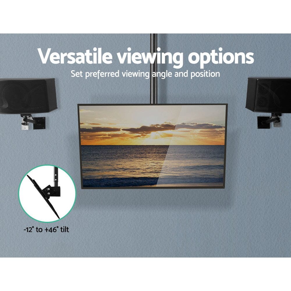 Artiss Appliances > TV > TVs & Accessories Artiss TV Wall Mount Bracket for 32"-75" LED LCD TVs Full Motion Ceiling Mounted