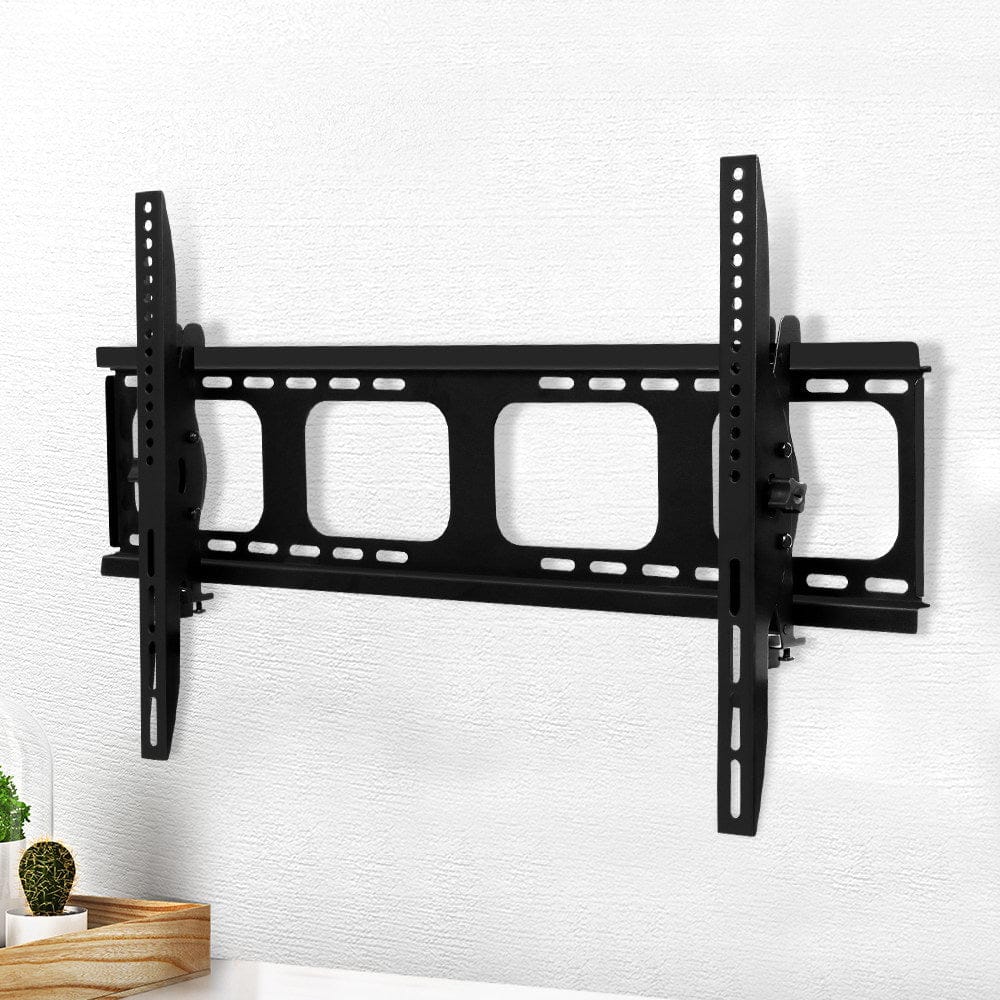 Artiss Appliances > TV > TVs & Accessories Artiss TV Wall Mount Bracket for 42"-90" LED LCD TVs Tilt Slim Flat Low Profile