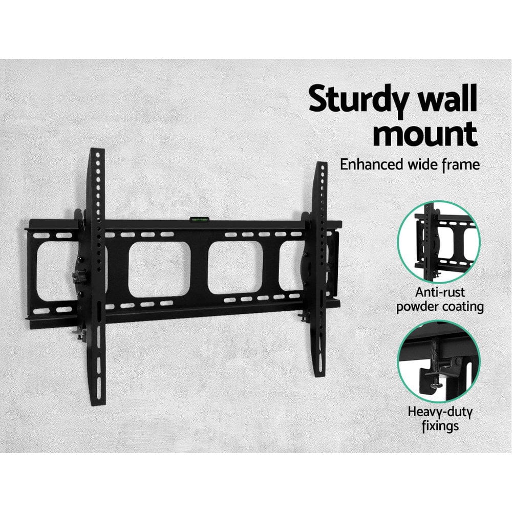 Artiss Appliances > TV > TVs & Accessories Artiss TV Wall Mount Bracket for 42"-90" LED LCD TVs Tilt Slim Flat Low Profile