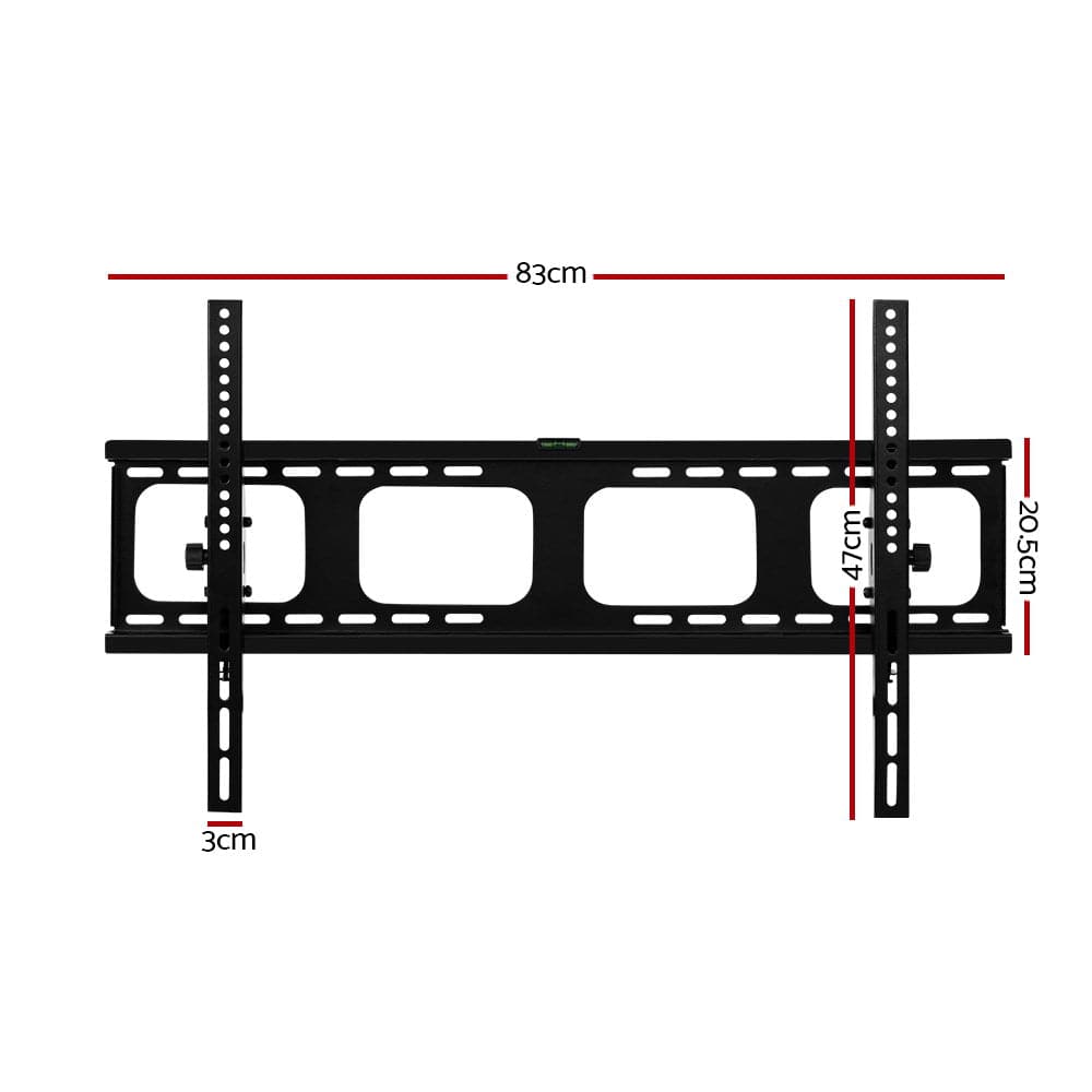 Artiss Appliances > TV > TVs & Accessories Artiss TV Wall Mount Bracket for 42"-90" LED LCD TVs Tilt Slim Flat Low Profile