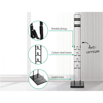 Artiss Appliances > Vacuum Cleaners > Vacuum Cleaner Accessories Artiss Freestanding Dyson Vacuum Cleaner Stand for V6 7 8 10 11 Black