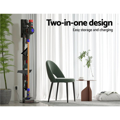 Artiss Appliances > Vacuum Cleaners > Vacuum Cleaner Accessories Artiss Freestanding Dyson Vacuum Cleaner Stand for V6 7 8 10 11 Grey