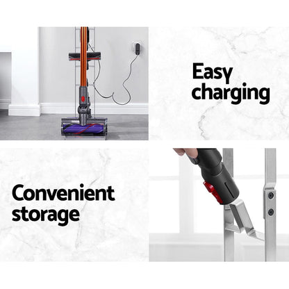 Artiss Appliances > Vacuum Cleaners > Vacuum Cleaner Accessories Artiss Freestanding Dyson Vacuum Cleaner Stand for V6 7 8 10 11 Silver