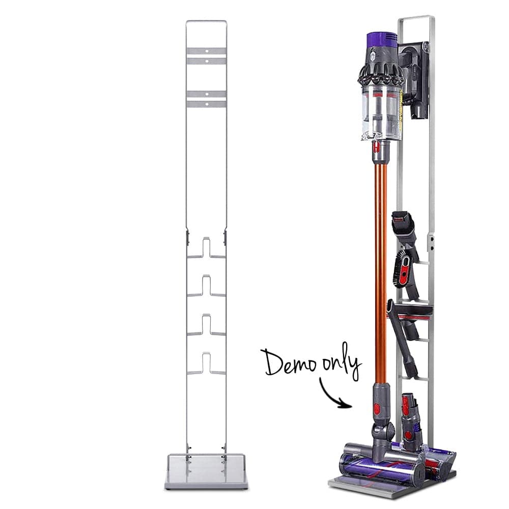 Artiss Appliances > Vacuum Cleaners > Vacuum Cleaner Accessories Artiss Freestanding Dyson Vacuum Cleaner Stand for V6 7 8 10 11 Silver