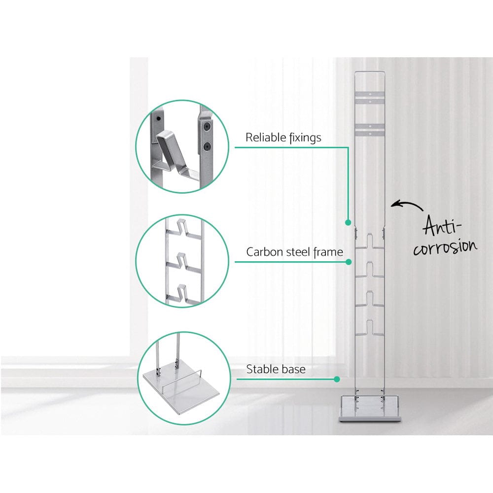 Artiss Appliances > Vacuum Cleaners > Vacuum Cleaner Accessories Artiss Freestanding Dyson Vacuum Cleaner Stand for V6 7 8 10 11 Silver